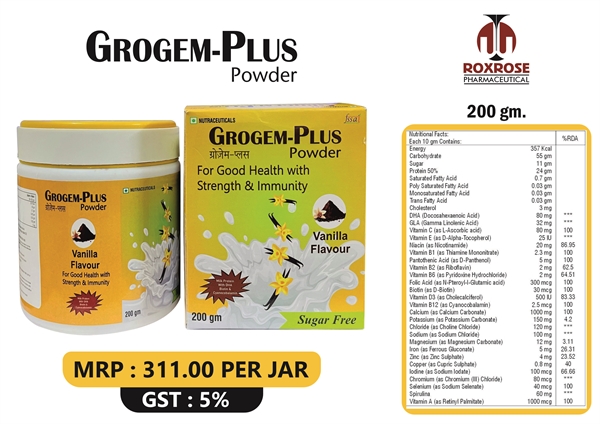 GROGEM-PLUS ( SUGAR FREE )